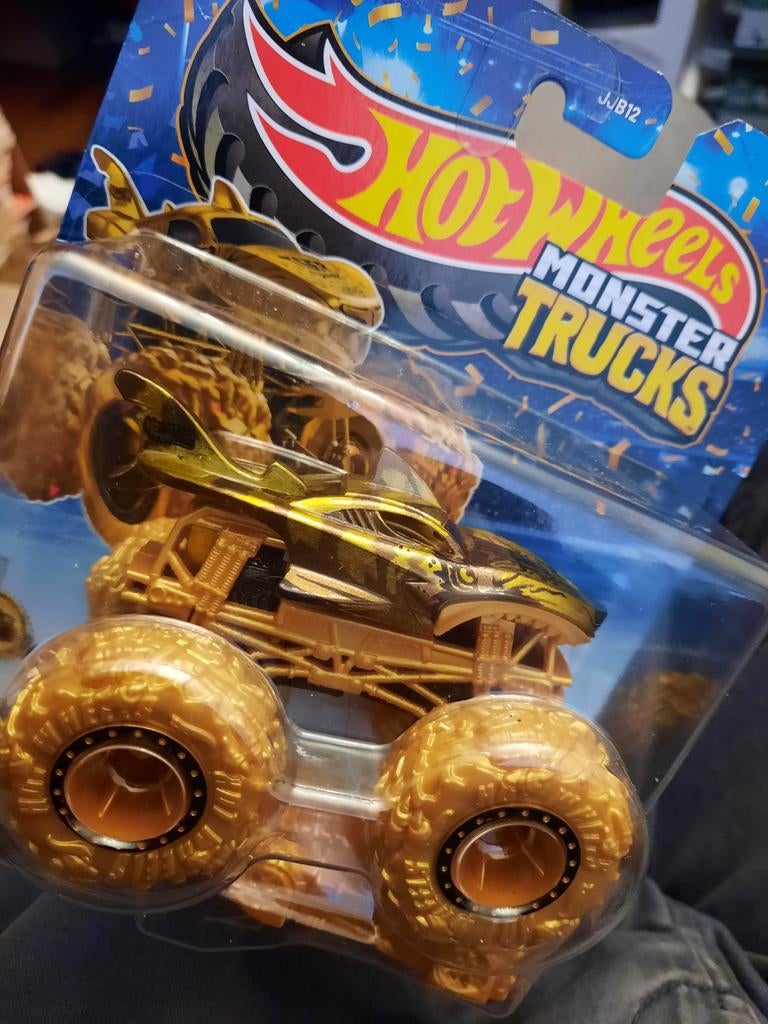 Hot Wheels Monster Truck Golden Shark Wreak, Ophalen of Verzenden, Nieuw, Auto