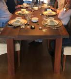 Houten eettafel, Ophalen, 200 cm of meer, 50 tot 100 cm, Zo goed als nieuw