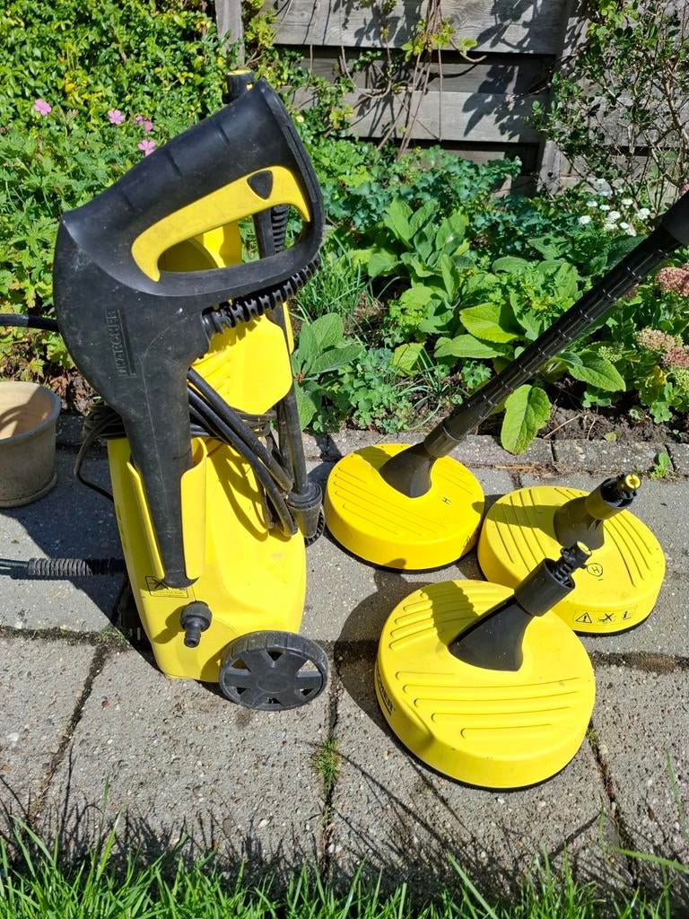 Sillar Roterende Reinigingsborstel voor Hogedrukreiniger | Ideaal voor Grote Oppervlakken – Terrassen, Opritten, Gevels | Vervanging voor Kärcher K2 K3 K4 K5 K6 K7, Lavor, Parkside