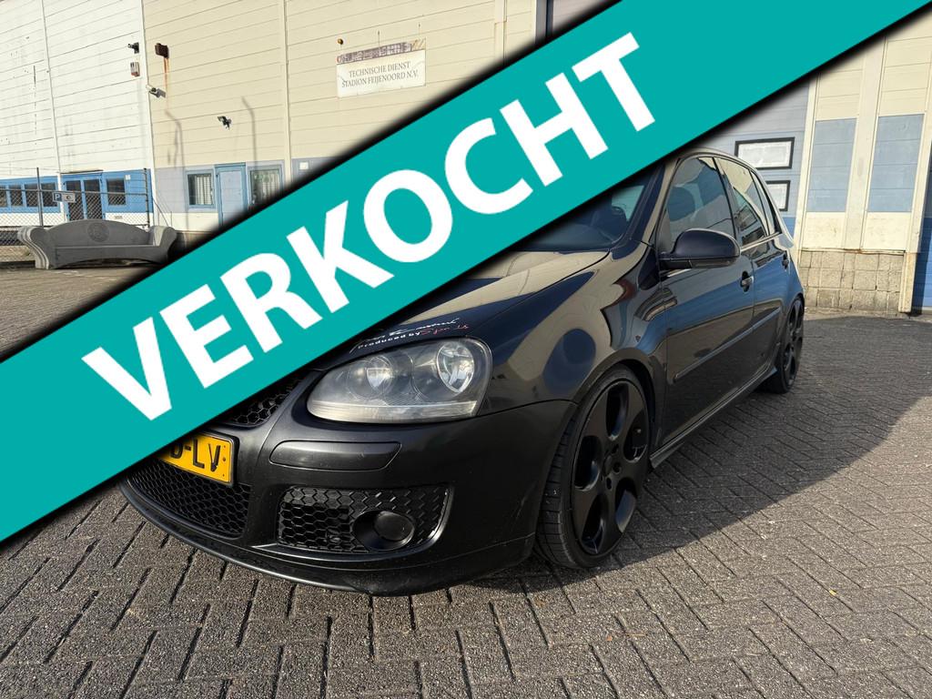 Volkswagen Golf 1.6 FSI Sportline, Auto's, Voorwielaandrijving, Gebruikt, 4 cilinders, Zwart