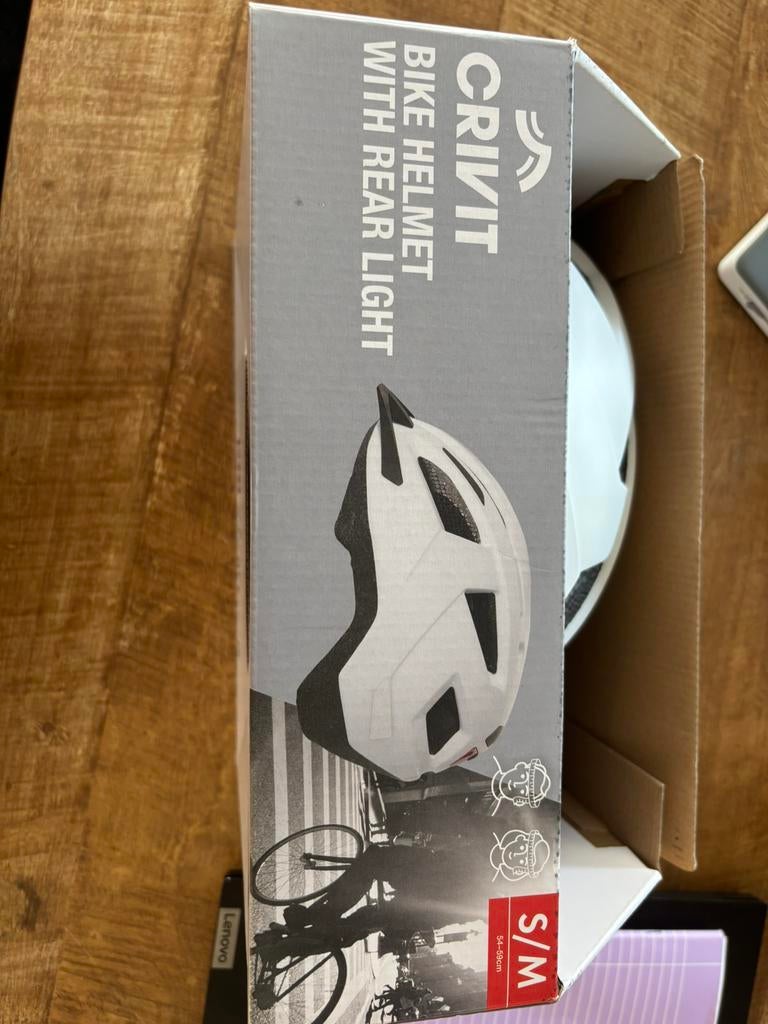 Crivit fietshelm nieuw in doos maat S/M, Ophalen of Verzenden, Zo goed als nieuw, Heer of Dame