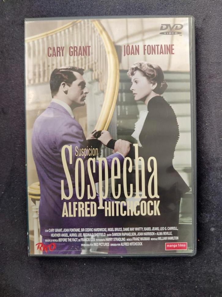 Suspicion (Sospecha) - Alfred Hitchcock DVD, Cd's en Dvd's, Dvd's | Thrillers en Misdaad, Ophalen of Verzenden