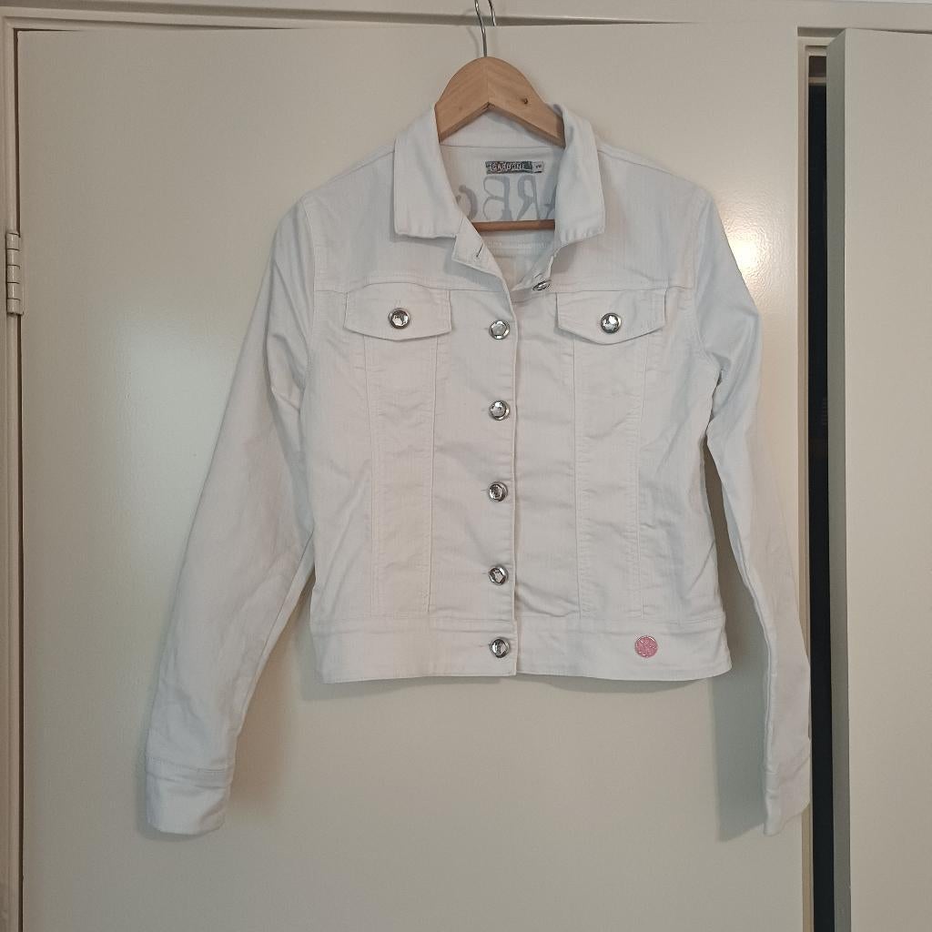 Carbone jasje, maat 176 / XS, Wit, Ophalen of Verzenden, Zo goed als nieuw, Maat 34 (XS) of kleiner