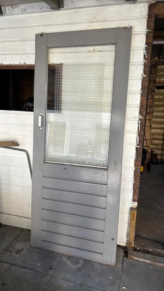 Schuurdeur, Ophalen, Gebruikt, 80 tot 100 cm, Minder dan 200 cm