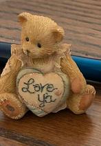 Cherished Teddies 1993 met hartje, Verzamelen, Ophalen, Zo goed als nieuw, Beeldje, Cherished Teddies