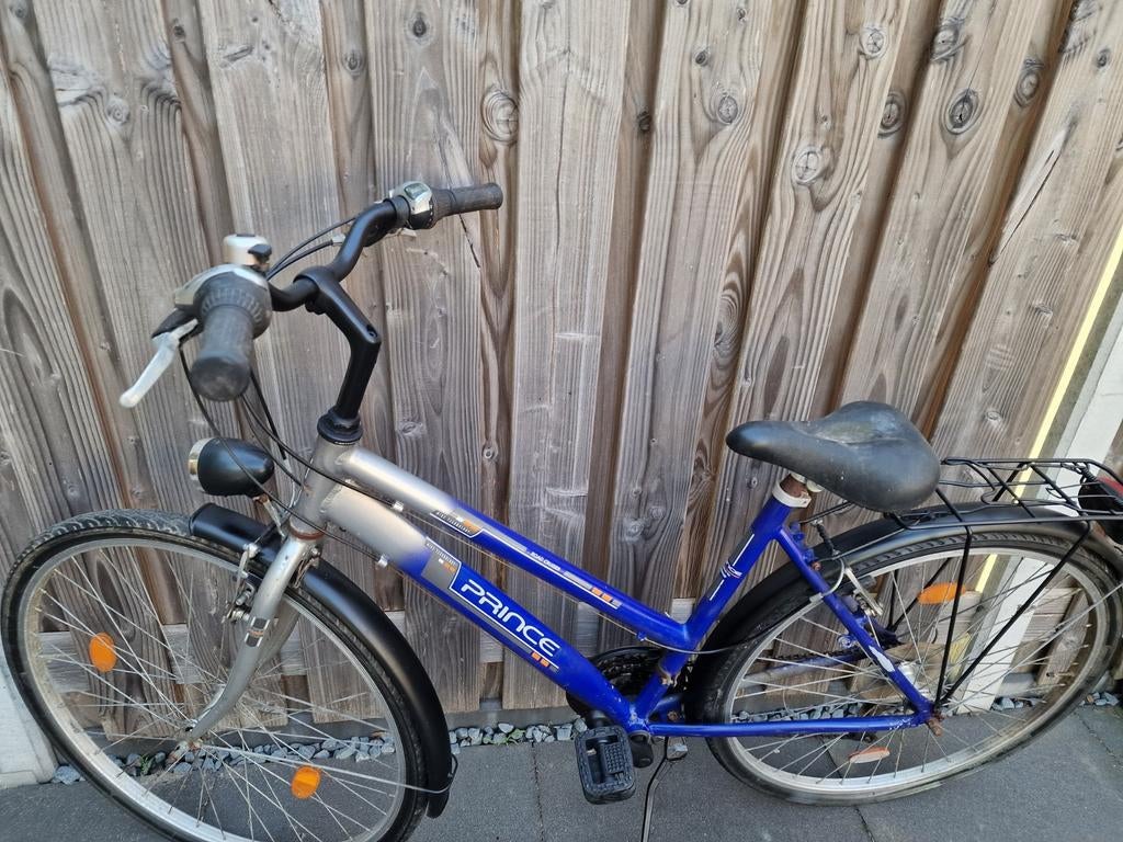 Road cruiser damesfiets, Minder dan 10 versnellingen, Gebruikt, 26 inch, Velgrem