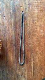 Ti Sento grijs parel collier, Ophalen of Verzenden, Zo goed als nieuw, Grijs, Zilver
