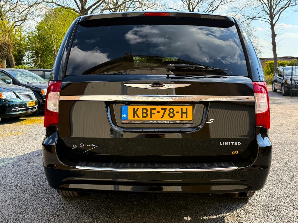 Chrysler Grand Voyager 3.6 V6 LIMITED S BLACK 3xTV/DVD/STOEL, Gebruikt, Beige, Grand Voyager, 7 stoelen