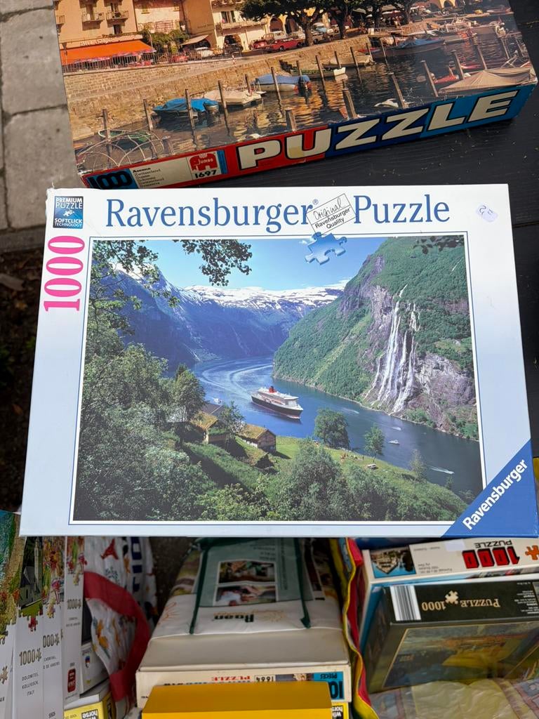 Legpuzzel 1000 stukjes, Ophalen of Verzenden, 500 t/m 1500 stukjes, Zo goed als nieuw