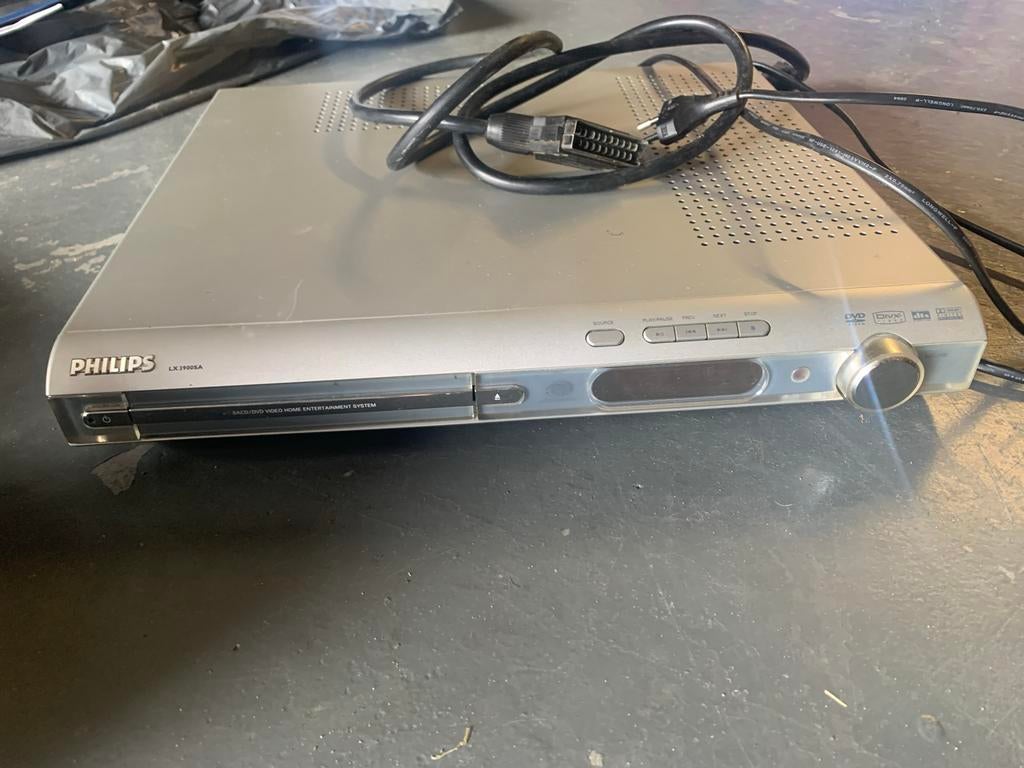 Philips dvd-speler met diverse dvd's, Ophalen of Verzenden, Gebruikt, Dvd-speler, Philips