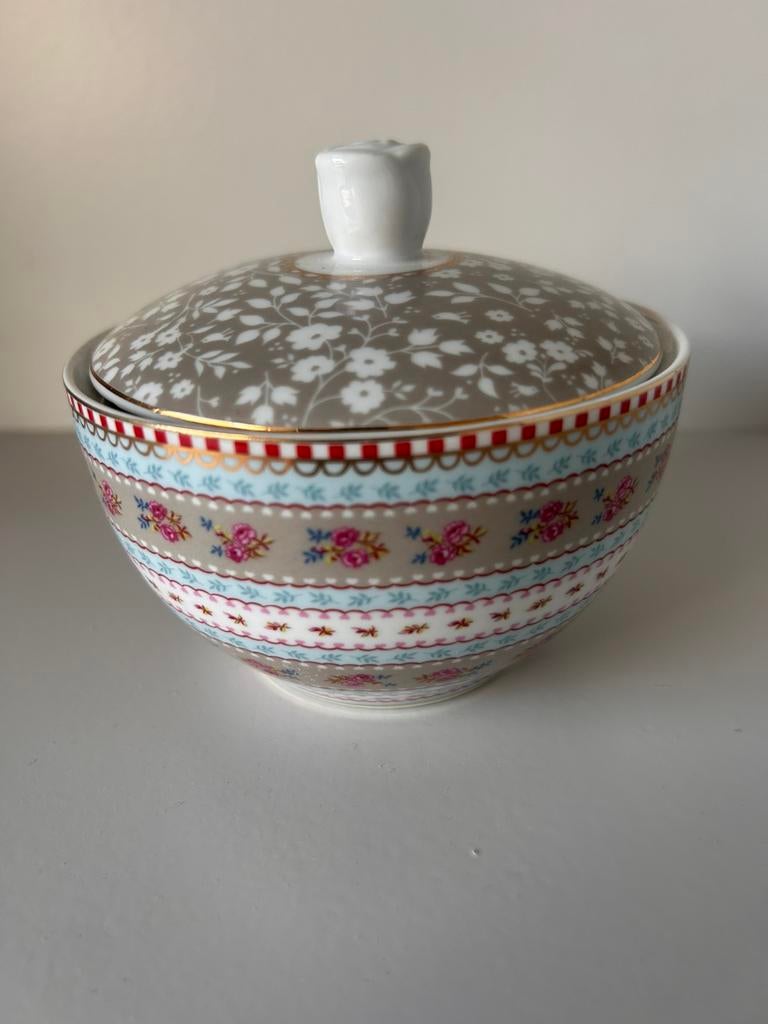 Pip studio Suikerpot met deksel, Huis en Inrichting, Keuken | Servies, Ophalen of Verzenden, Porselein, Overige stijlen, Overige typen