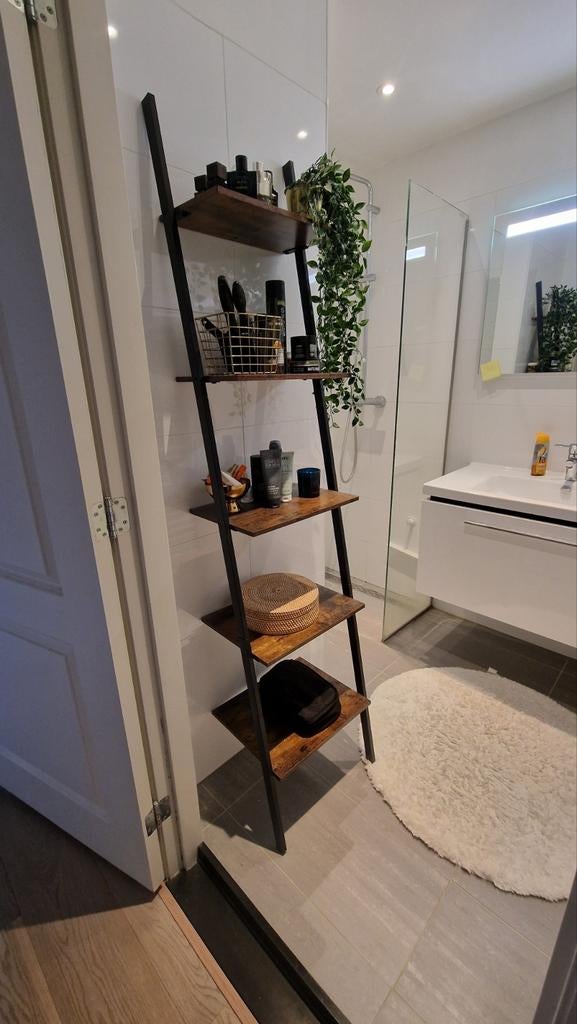 Shelf brown (leaning on wall), Ophalen, Zo goed als nieuw, 25 tot 50 cm, Minder dan 100 cm