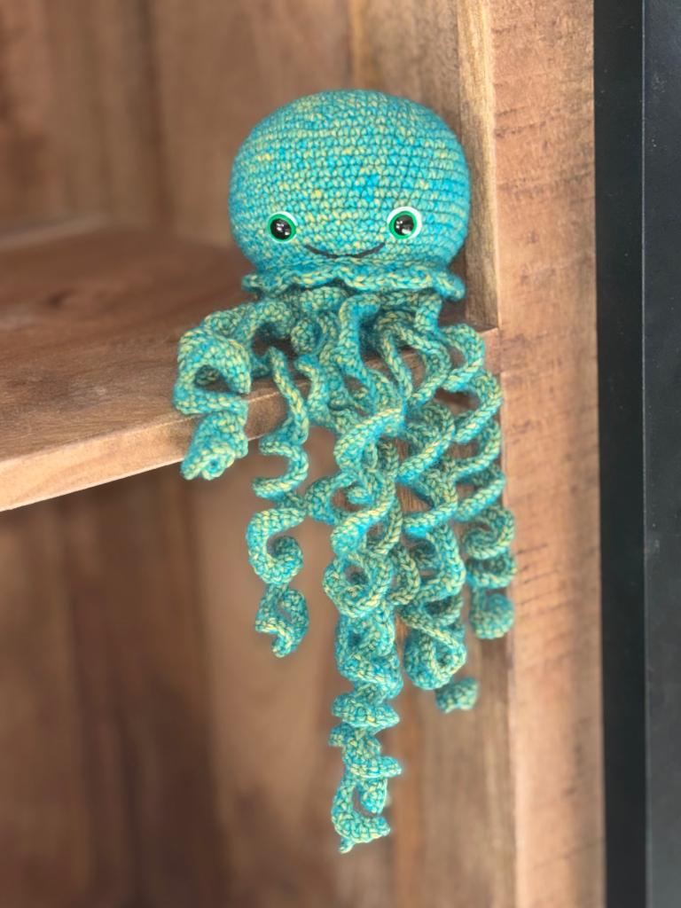 Octopus knuffel, Handgemaakt, Overige typen, Nieuw, Ophalen of Verzenden
