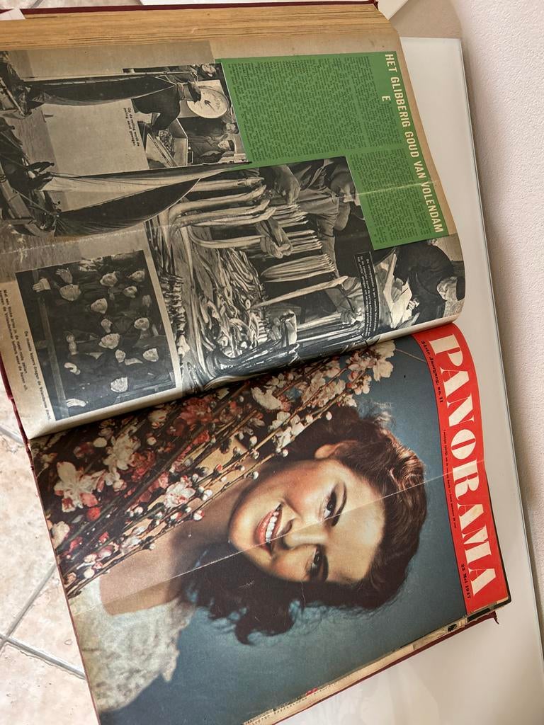 Panorama Jaargangen 1946-1948 Gebonden Boek, Boeken, Ophalen, Gelezen, Overige typen