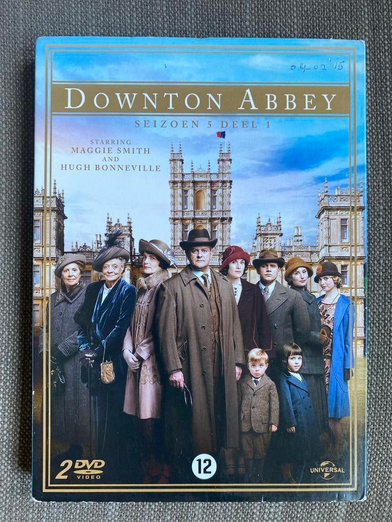 Downton Abbey Seizoen 5 Deel 1 - dvd, Vanaf 12 jaar, Ophalen of Verzenden, Zo goed als nieuw, Drama