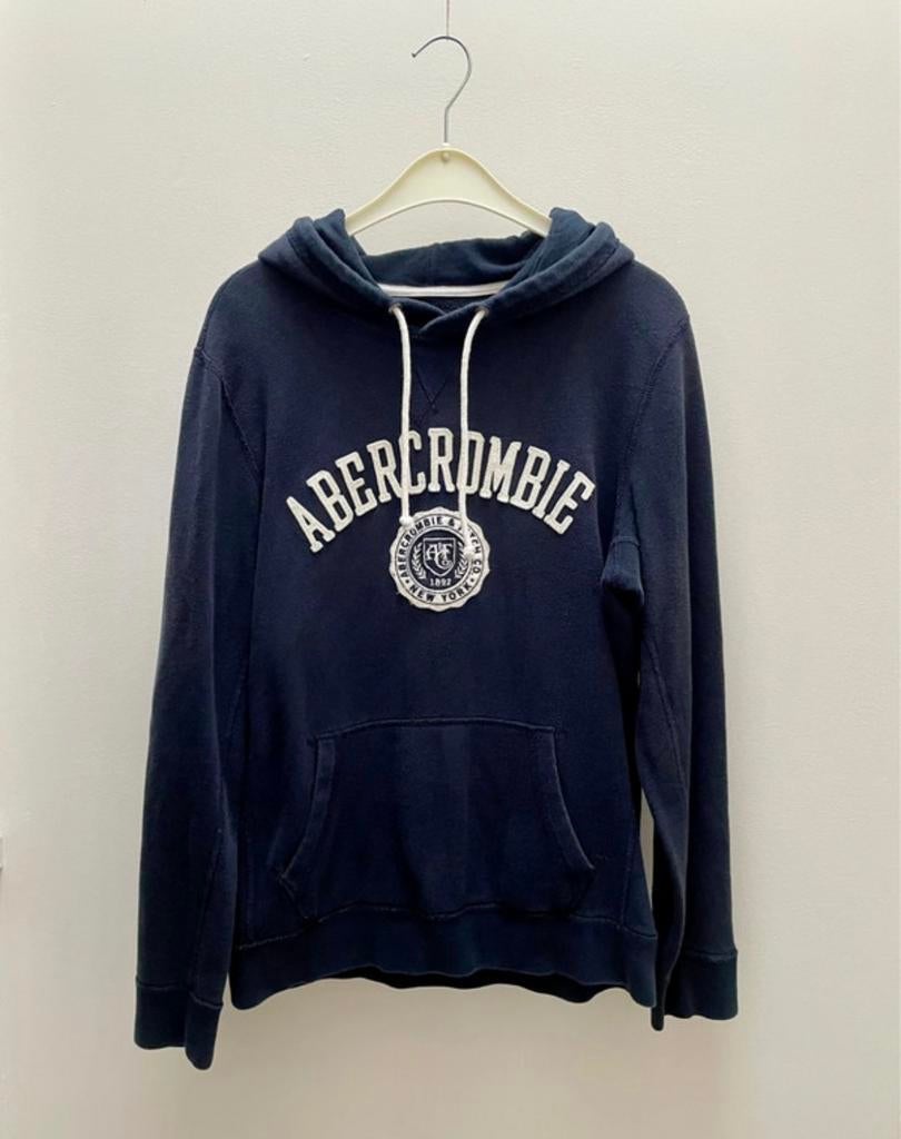Abercrombie & Fitch trui, Ophalen of Verzenden, Gedragen, Maat 46 (S) of kleiner, Blauw
