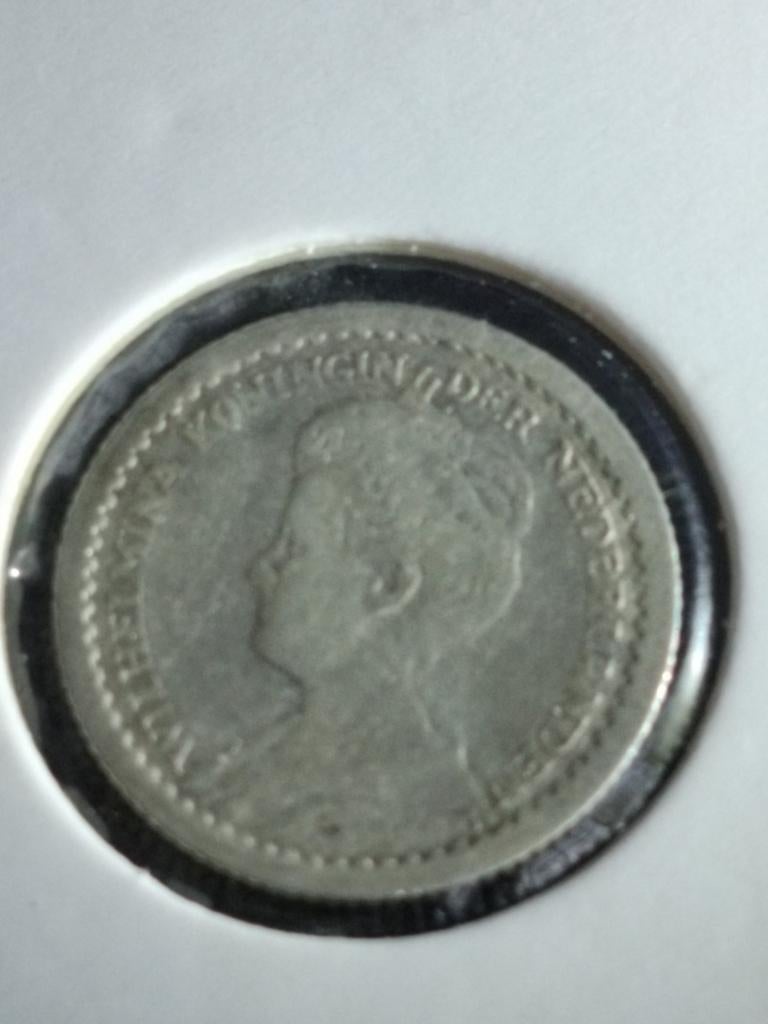 10 cent 1917, Postzegels en Munten, Munten | Nederland, Ophalen of Verzenden, Koningin Wilhelmina, 10 cent
