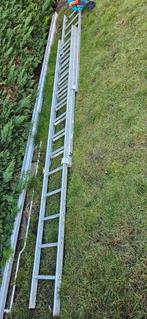Aluminium ladder - 2 tot 6 meter, Ophalen, Gebruikt, Opvouwbaar of Inschuifbaar, 4 meter of meer