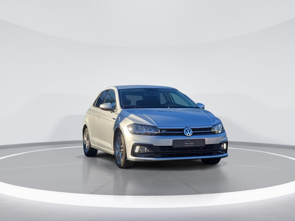 Volkswagen Polo 1.0 TSI Highline Business R | DSG | NAVI | C, Auto's, Volkswagen, Stof, Gebruikt, 49 €/maand, Origineel Nederlands