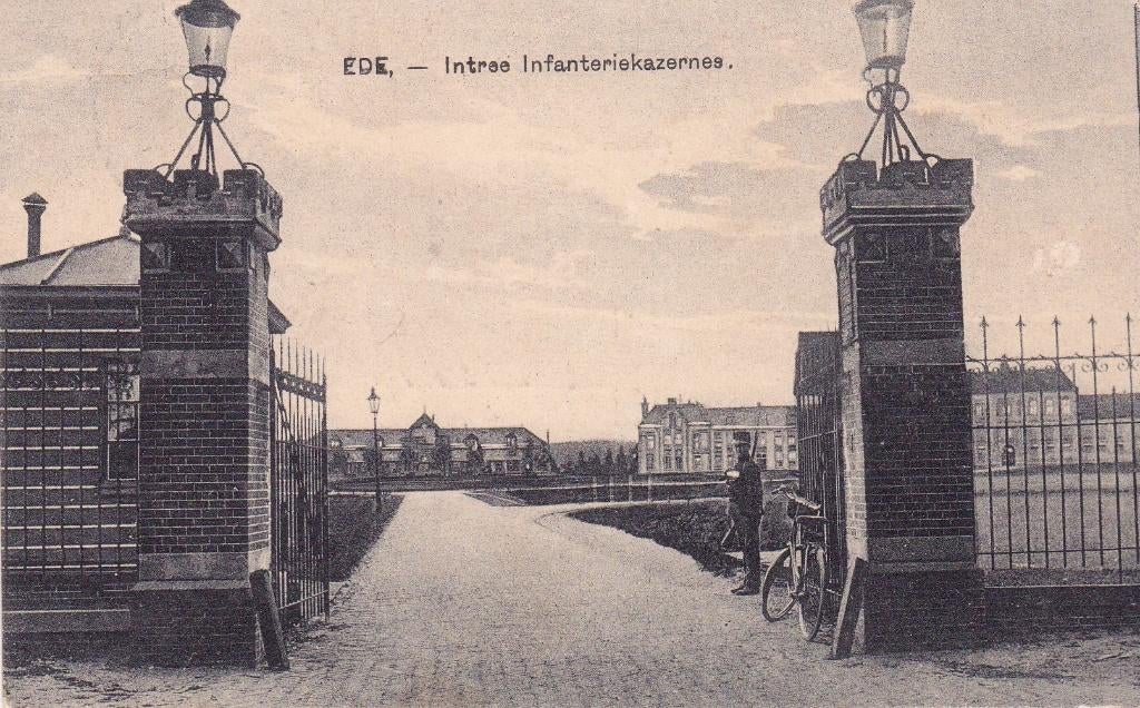 EDE   INFANTERIEKAZERNES, Verzamelen, Ansichtkaarten | Nederland, Ophalen of Verzenden, Voor 1920, Noord-Brabant