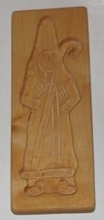 Koekplank Sinterklaas  25 x 9 cm  130675, Ophalen of Verzenden