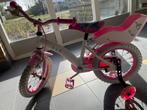 Kinderfiets 12 inch - Roze met zijwieltjes, Fietsen en Brommers, Fietsen | Kinderfietsjes, Ophalen of Verzenden, Gebruikt, Minder dan 16 inch