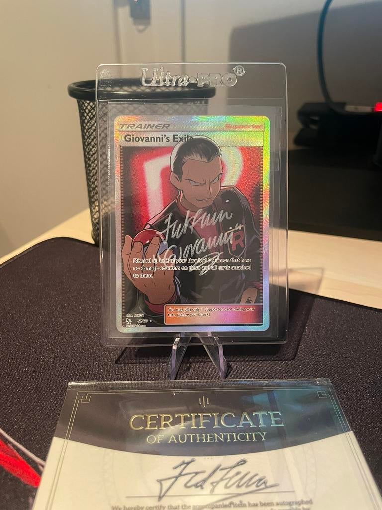 Giovanni’s Exile #67 – Autographed, Ophalen of Verzenden, Zo goed als nieuw, Losse kaart, Foil