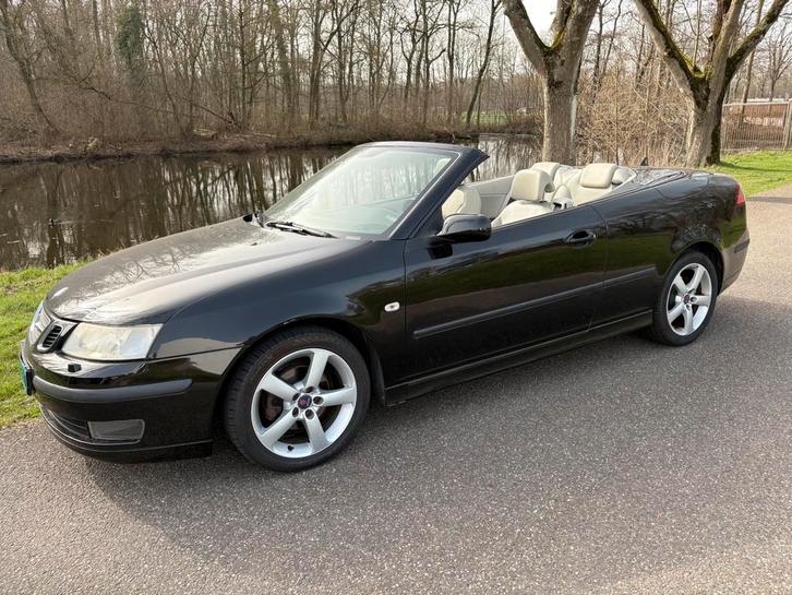 Saab 9-3 cabrio 2.0T Vector automaat, Auto's, Saab, Particulier, Te koop, Saab 9-3, ABS, Airbags, Airconditioning, Alarm, Boordcomputer