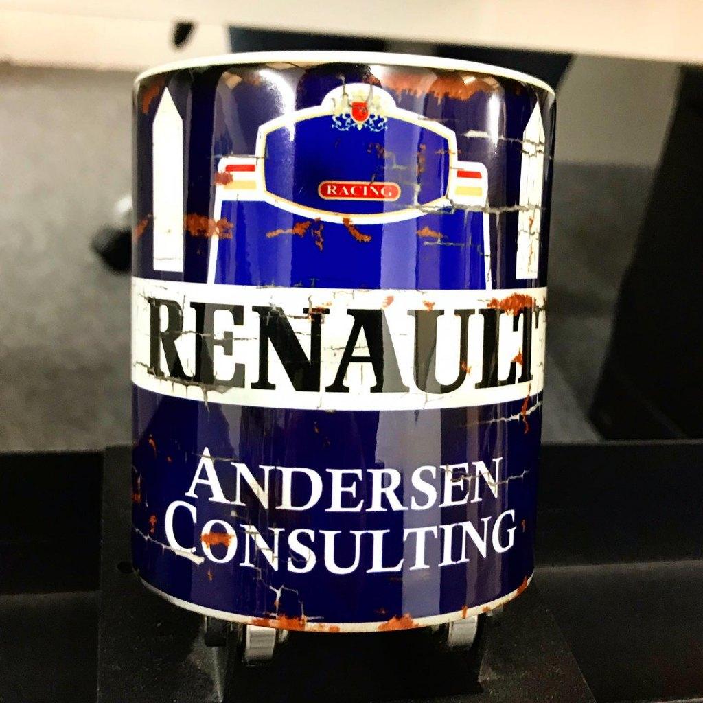 ✅ Damon Hill Helmet mok Vintage olie F1 Autosport NIEUW, Ophalen of Verzenden, Nieuw, Formule 1