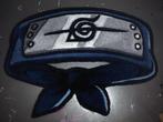 Handmade Naruto bandana, 50 tot 100 cm, Verzenden, Grijs, Anime Naruto