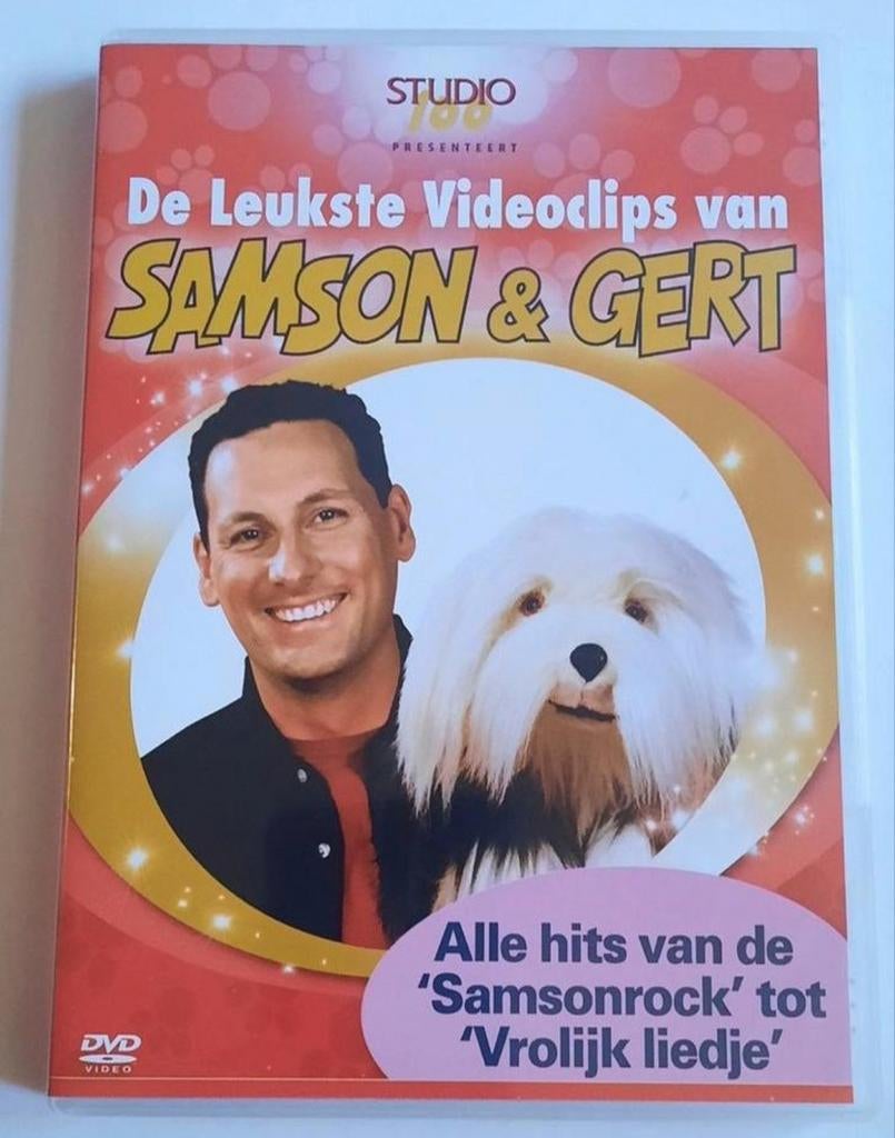Samson & Gert De Leukste Videoclips 2006 DVD, Cd's en Dvd's, Dvd's | Kinderen en Jeugd, Zo goed als nieuw, Tv non-fictie, Overige genres
