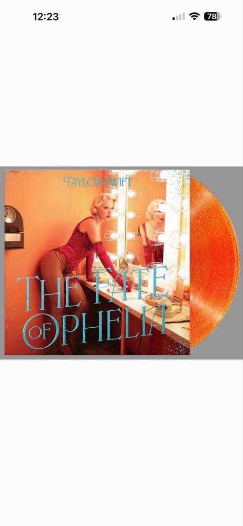 Ruilen: Taylor Swift Opalite vinyl voor The Fate Of Ophelia, Ophalen of Verzenden, Zo goed als nieuw, 12 inch, Colored vinyl