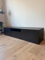 Ikea kast Besta donkerbruin, Ophalen, 150 tot 200 cm, Zo goed als nieuw, Minder dan 100 cm