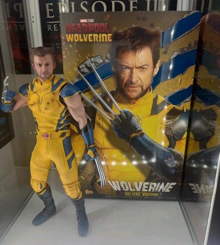 Hot toys - MMS754 - wolverine deluxe set, Ophalen of Verzenden, Zo goed als nieuw