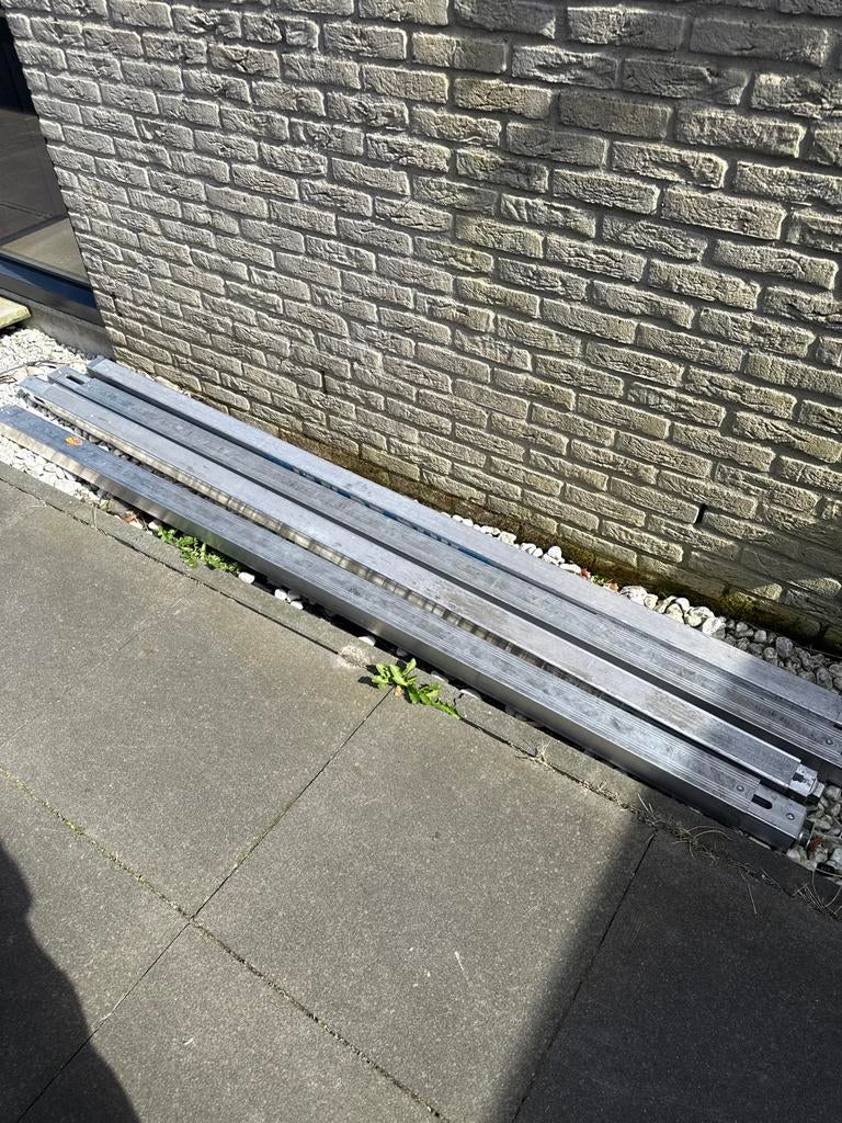 Lading stangen, Ophalen of Verzenden, Gebruikt, Overige typen, Minder dan 2 meter