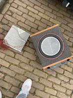Subwoofer met versterker en kabel, Ophalen, Gebruikt