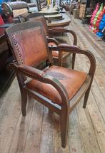 2 echte antieke kapper stoelen met verstelbare rugleuning, Ophalen