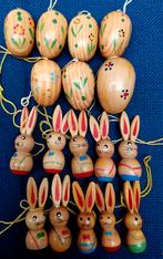 Houten paashangers, Ophalen of Verzenden, Gebruikt