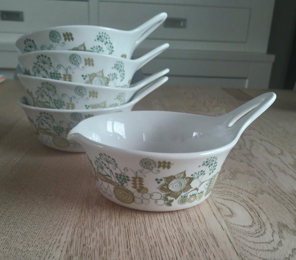 Turi Design Market schaaltjes en sausschaaltje met oor, Ophalen of Verzenden