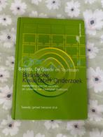 Basisboek kwalitatief onderzoek, Boeken, Ophalen of Verzenden, Beta, Zo goed als nieuw, HBO