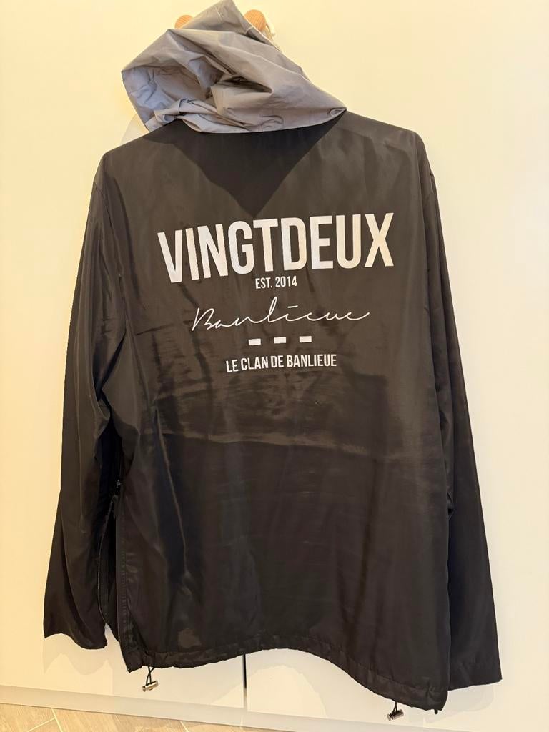 Banlieue Windjacket Maat L Heren in goede Staat zwart, Ophalen of Verzenden, Gedragen, Blauw