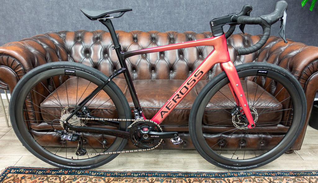 GRAVELBIKE AEROSS FRAMEMAAT S, Carbon, Zo goed als nieuw, Meer dan 20 versnellingen, Ophalen