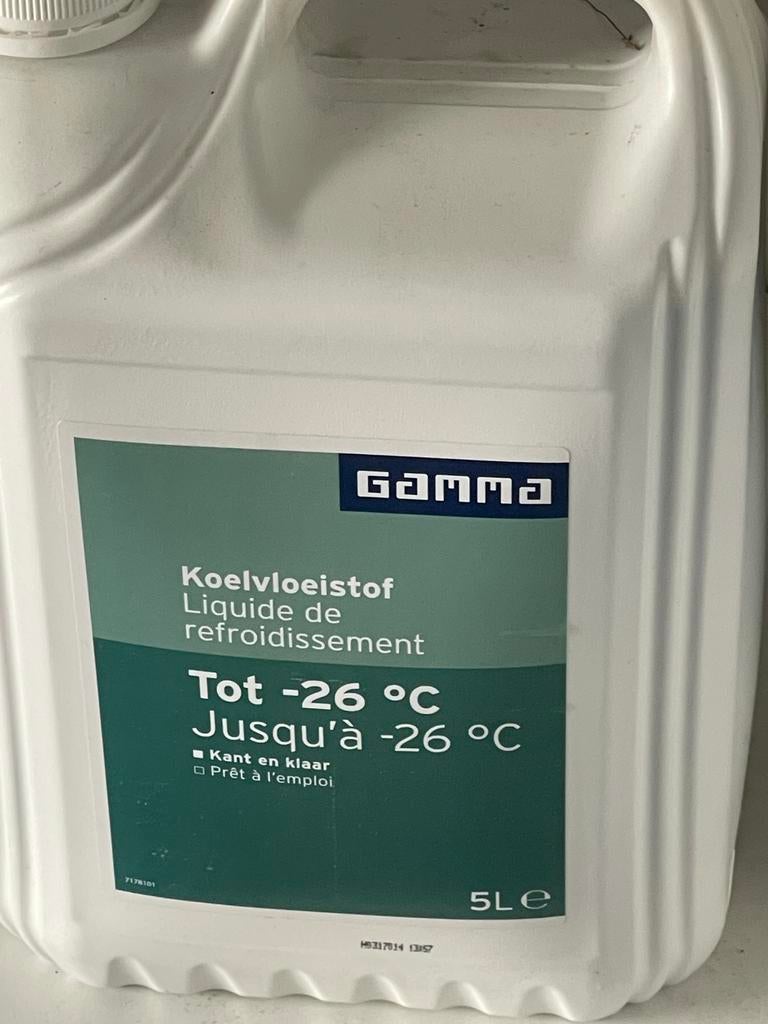 Universele Koelvloeistof -26C, 2x 5 Liter (10L totaal), Ophalen, Nieuw, Universele onderdelen