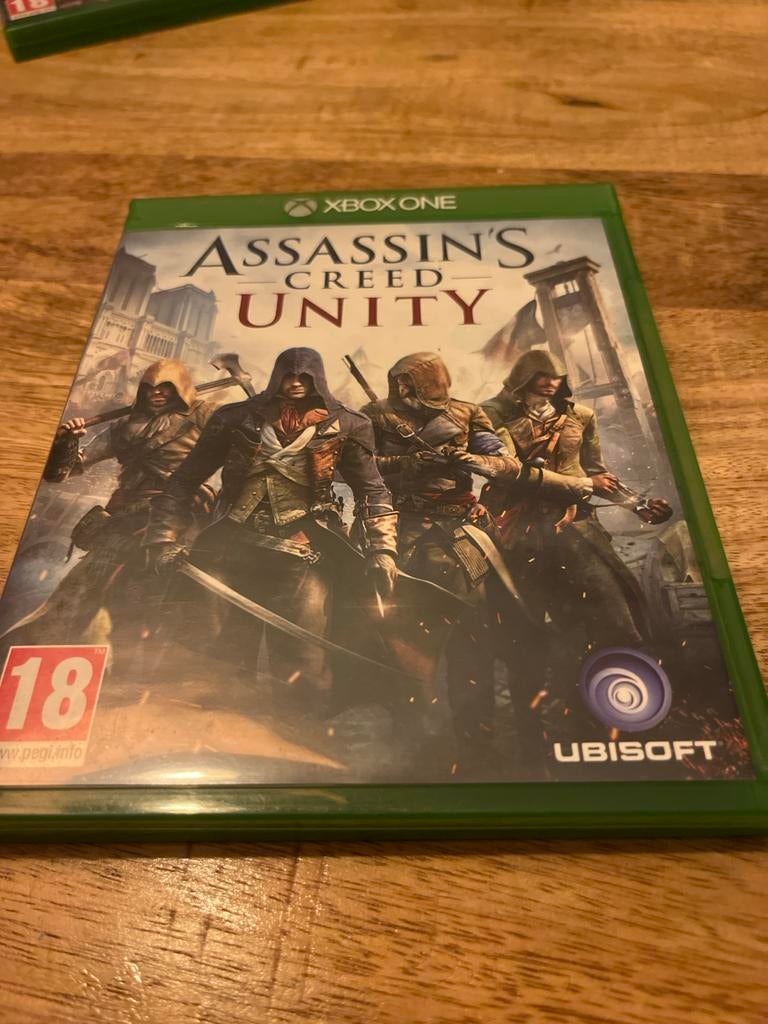 Assassins Creed Unity Xbox One, Spelcomputers en Games, Games | Xbox One, Avontuur en Actie, Gebruikt, Vanaf 18 jaar, 1 speler