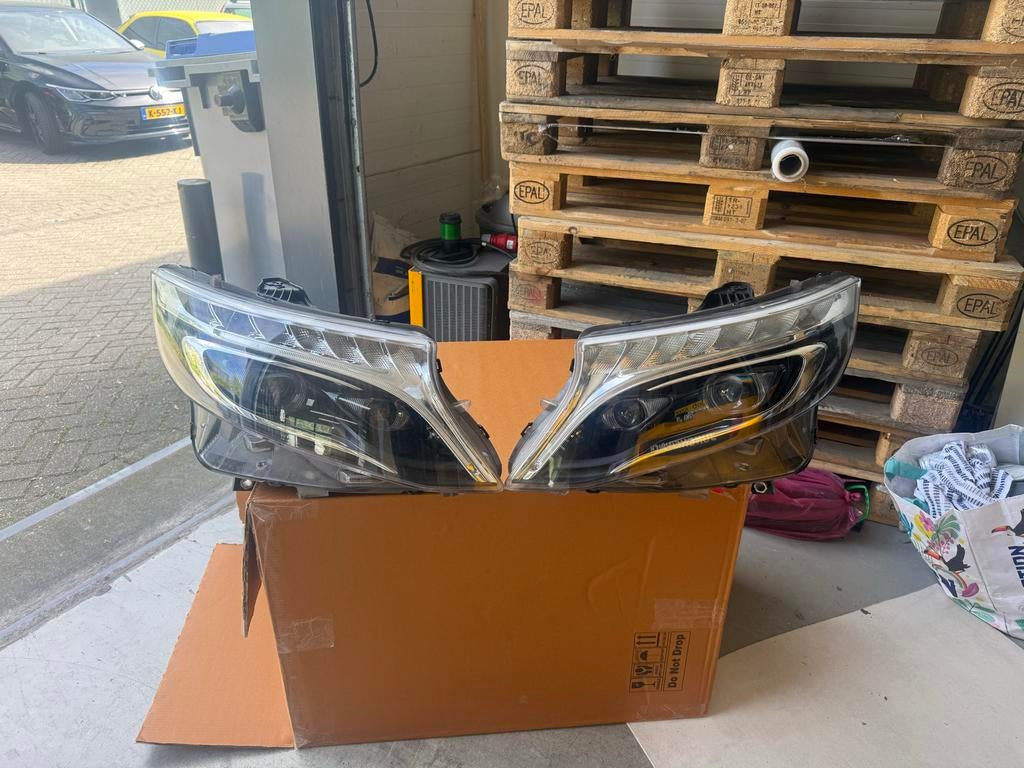 LED Koplampen W447 VITO V-Klasse 2016-2025 Plug&Play, Ophalen of Verzenden, Gebruikt, Mercedes-Benz