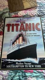 Blik wand bord, Ophalen of Verzenden, Zo goed als nieuw