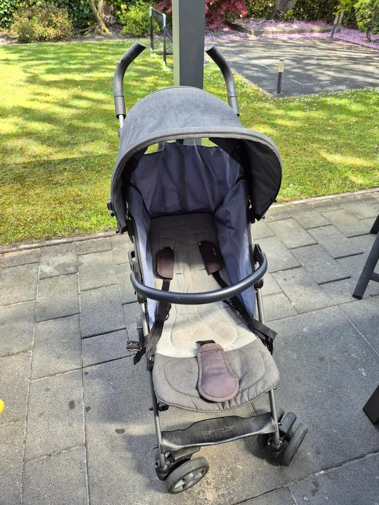 Easywalker Buggy+ Berlin incl. Transporttas en regenhoes., Ophalen, Gebruikt, Overige merken, Verstelbare rugleuning