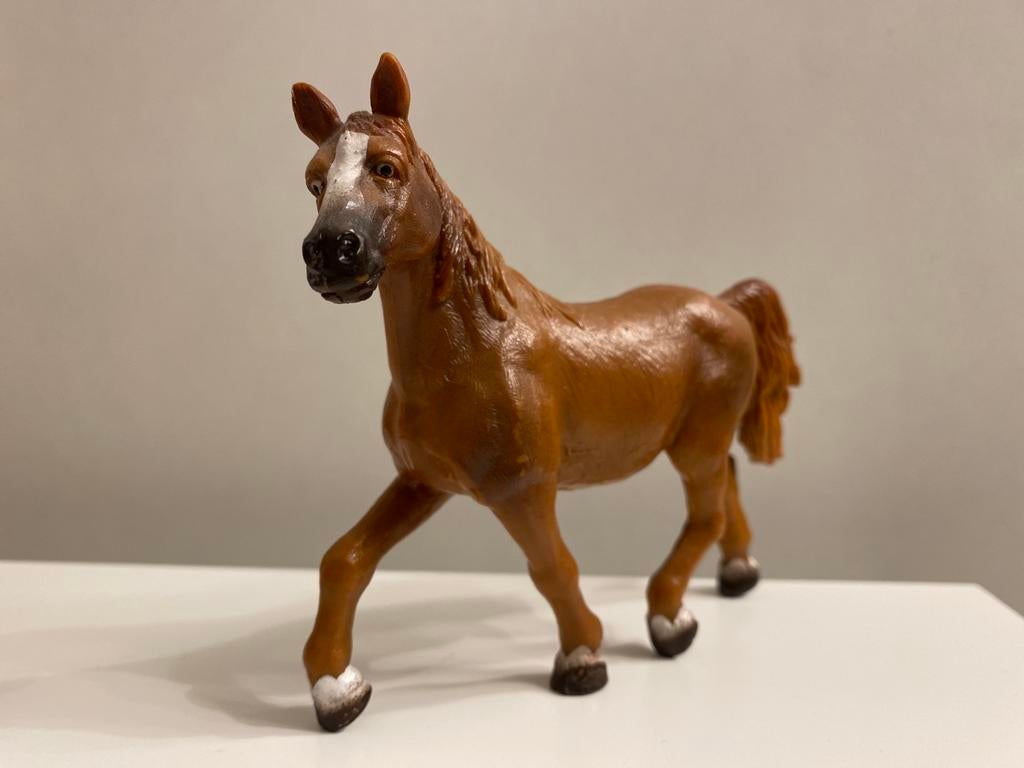 Schleich Vos Merrie ~ 13225, Ophalen of Verzenden, Zo goed als nieuw, Paard, Beeldje of Figuurtje