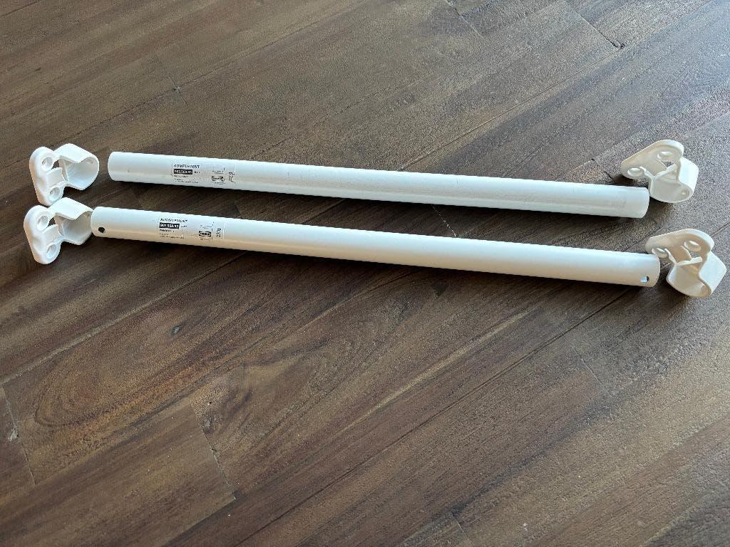 Ikea PAX kast komplement kledingroede 50 cm, Ophalen, Gebruikt, 50 tot 100 cm, Minder dan 100 cm