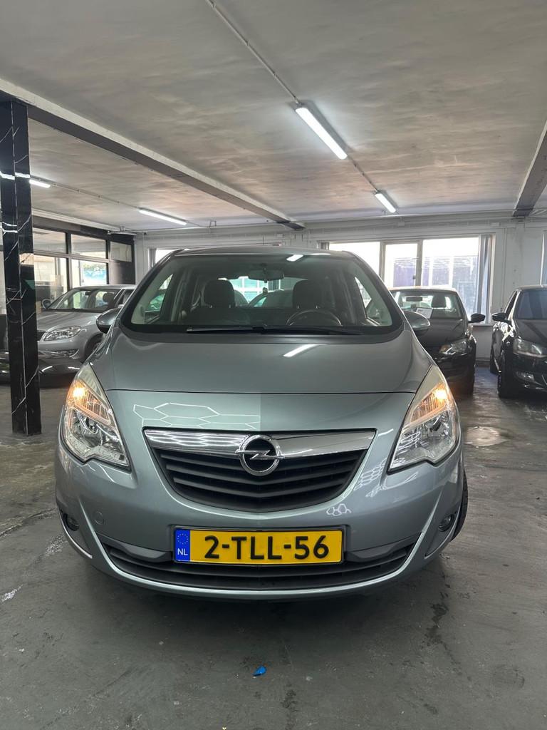 Opel Meriva 1.4 Turbo Design Edition, Auto's, Gebruikt, Euro 6, 4 cilinders, Zilver of Grijs